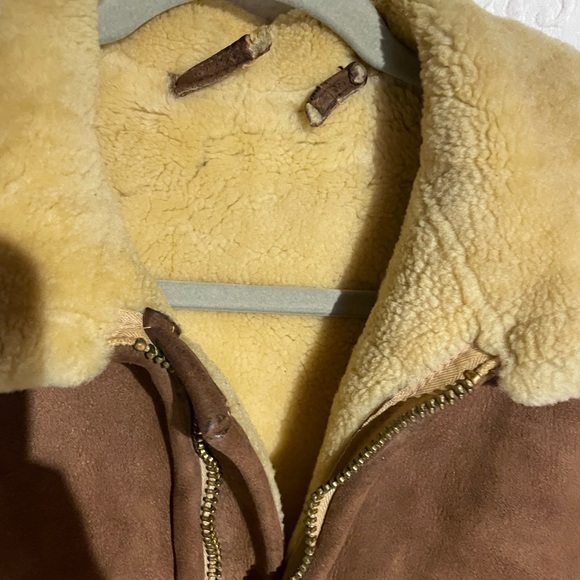 Hastings Shearling Coat Size 40 - Picture 7 of 16